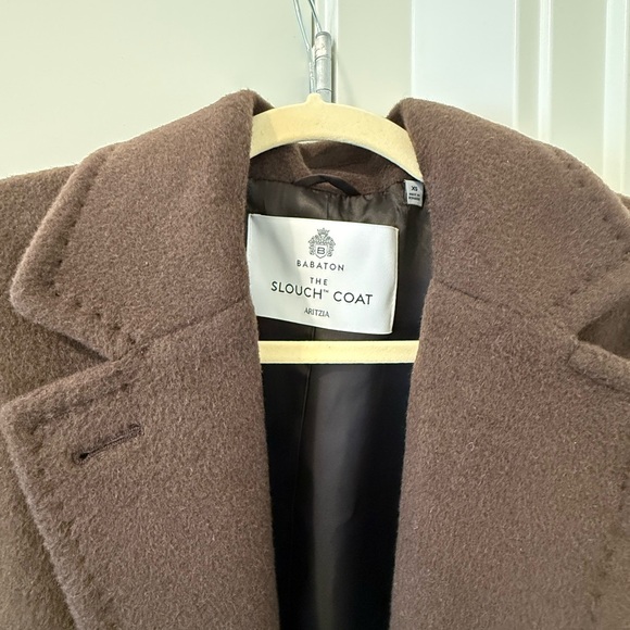 Aritzia The Slouch™ Coat - (Re)Camel Wool, Burnt Cedar - Picture 2 of 6